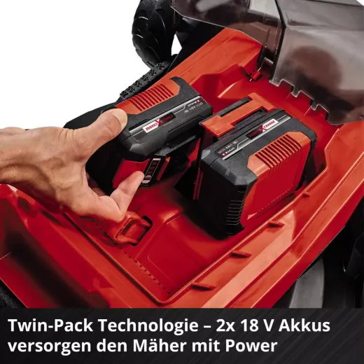 Газонокосарка акумуляторна Einhell GE-CM 36/43 Li M-Solo - 3413246