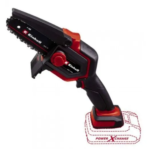 Акумуляторна міні пила Einhell GE-PS 18/15 Li BL Solo 18V безщіткова для обрізки дерев та гілок - 4600040
