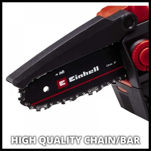 Набір акумуляторна міні пила Einhell GE-PS 18/15 Li BL Solo 18V + акумулятор 2.5Ah + зарядний пристрій - 4600040K