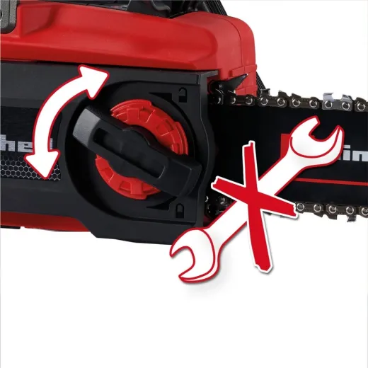 Акумуляторна ланцюгова пила Einhell GE-LC 18/25 Li BL Solo 18V Power X-Change без АКБ та ЗП - 4600070