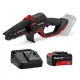 Комплект акумуляторна міні пила Einhell GP-PS 18/20 Li BL Kit 4Ah 18V безщіткова з АКБ та зарядним пристроєм