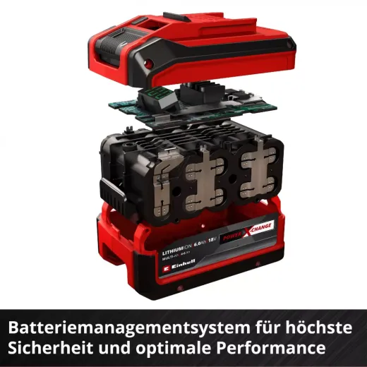 Акумулятор Einhell 18В 4–6 Ah Multi-Ah Power X-Change PLUS - 4511502