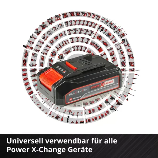 Набір акумулятор + зарядний пристрій Einhell 18V 2.5Ah Starter Kit Power X-Change - 4512097
