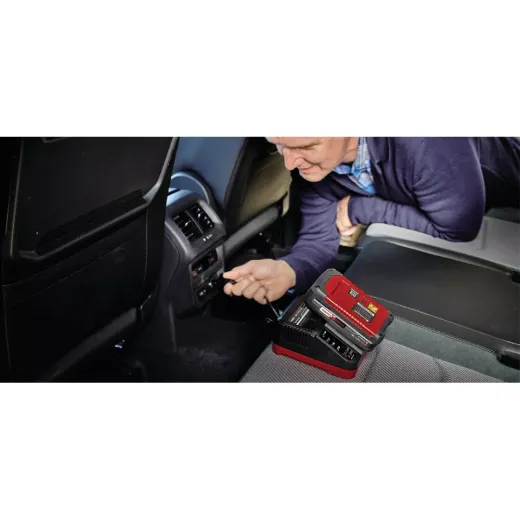 Автомобільний зарядний пристрій Einhell Power X-Car Charger 3A, від прикурювача 12В - 4512113