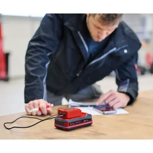 Акумуляторний адаптер для зарядки USB-пристроїв Einhell TC-CP 18 Li USB A/C-Solo - 4514148