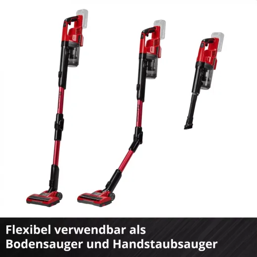 Акумуляторний вертикальний пилосос Einhell Expert TE-SV 18 Li FLX-Solo 18V (3-в-1, без АКБ та ЗП) - 2347189