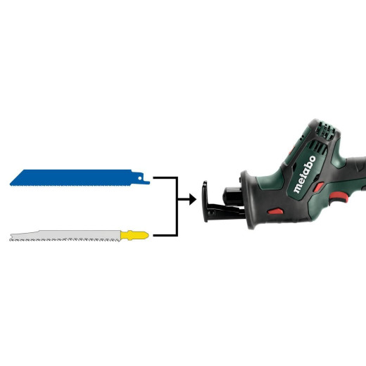 Акумуляторна шабельна пила Metabo SSE 18 LTX Compact - 602266890
