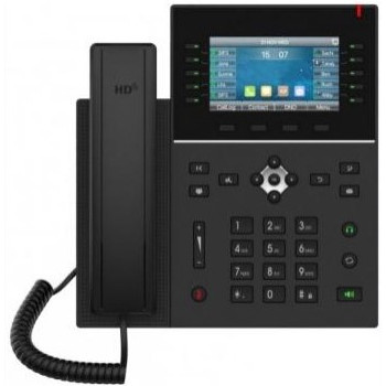 Fanvil J6, sip телефон, 20 SIP-акаунтів, IPv6. 60 клавіш швидкого набору, PoE