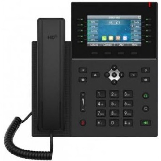 Fanvil J6, sip телефон, 20 SIP-акаунтів, IPv6. 60 клавіш швидкого набору, PoE - J6