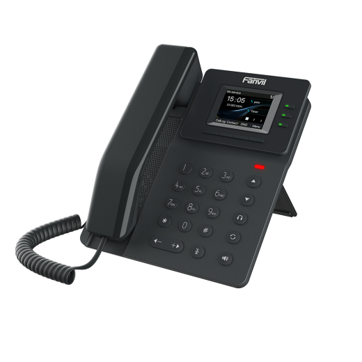 Fanvil V60P, IP-телефон, 4 SIP-лінії, кольоровий дисплей 2.4", PoE - V60P