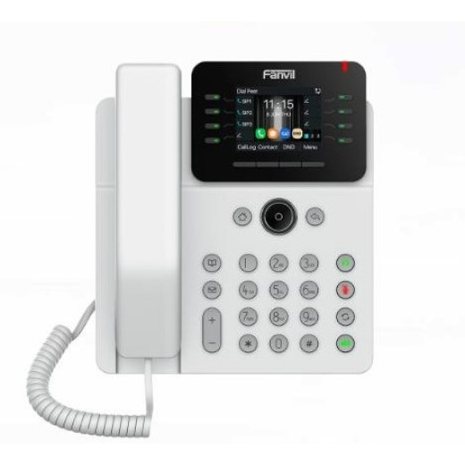 Fanvil V62G (White), ip-телефон, 12 SIP акаунтів, 2xGE, 2.8” дисплей, 21 DSS, PoE - V62G (White)