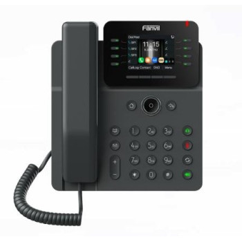 Fanvil V62G, ip-телефон, 12 SIP акаунтів, 2xGE, 2.8” дисплей, 21 DSS, PoE