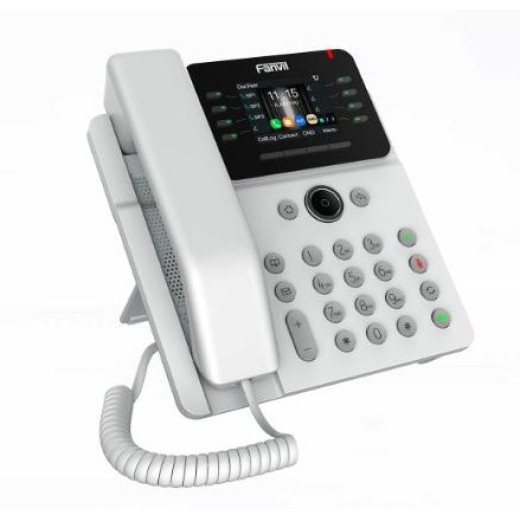 Fanvil V62G (White), ip-телефон, 12 SIP акаунтів, 2xGE, 2.8” дисплей, 21 DSS, PoE - V62G (White)