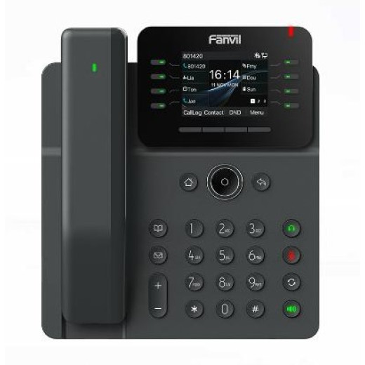 Fanvil V62Pro, ip телефон, 12 SIP акаунтів, бездротова Bluetooth-трубка, 2xGE LAN, 2.8" кольоровий дисплей, PoE - V62Pro