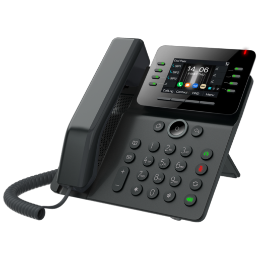 Fanvil V63, sip телефон, 6 SIP-акаунтів, Gigabit, Bluetooth, Wi-Fi, HD аудіо, PoE - V63