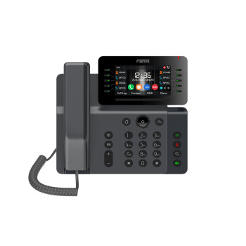 Fanvil V65, sip телефон, 20 sip-акаунтів, 10 клавіш DSS, Bluetooth 5.0, 2,4 ГГц 5 ГГц Wi-Fi, HD аудіо, PoE