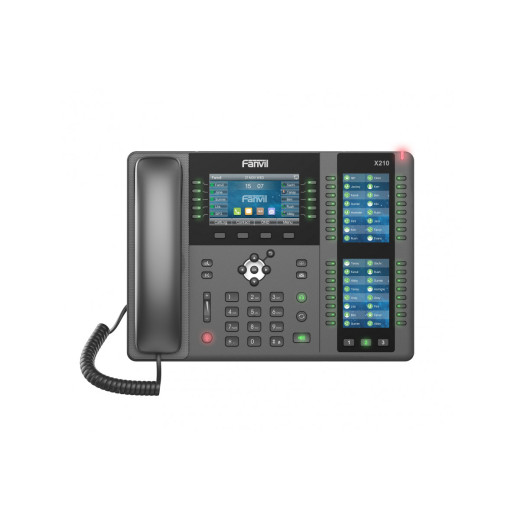 Fanvil Х210, sip телефон, 20 SIP-акаунтів, Bluetooth, Wi-Fi підключення, PoE - X210