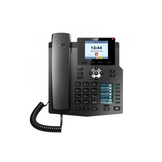 Fanvil X4U, sip телефон 12 SIP акаунтів, USB, PoE (запис телефонних розмов)  - X4U