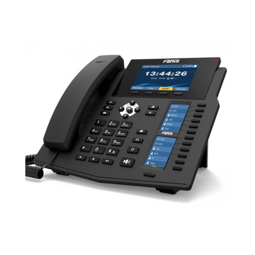 Fanvil X6U, sip телефон преміум класу, 20 SIP-акаунтів, RJ9, USB, PoE (запис телефонних розмов)  - X6U