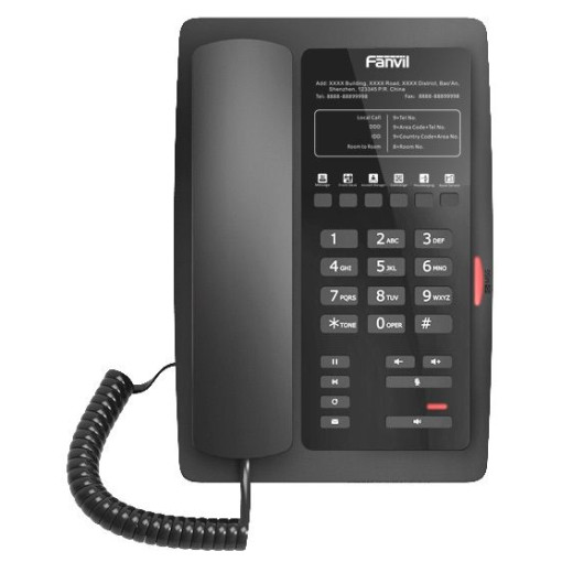 Fanvil H3, готельний sip телефон, 1 SIP аккаунт, PoE - H3