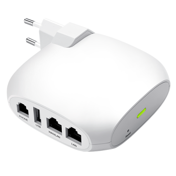 FLYINGVOICE FTA1101, портативний VOIP-шлюз, 1 порт FXS, 1 обліковий запис SIP, вбудований Wi-Fi для підключення 2,4G Wi-Fi, 1 порт USB