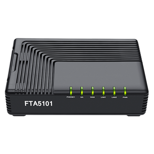 FLYINGVOICE FTA5101, VOIP-шлюз, 1 порт FXS, 1 обліковий запис SIP, тристороння конференція, VPN: PPTP/L2TP, QoS Layer 3 - FTA5101