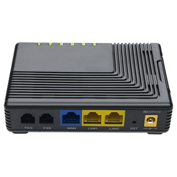 FLYINGVOICE FTA5111, VOIP-шлюз, 1 порт FXS + 1 порт FXO, 1 SIP аккаунт, тристороння конференція, VPN: (PPTP, L2TP, OpenVPN, IPSec), підтримка NAT, підтримка SAS