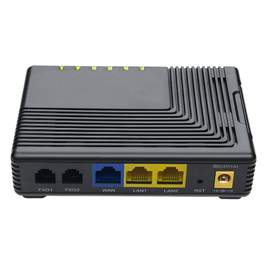 FLYINGVOICE FTA5120, VOIP-шлюз, 2 порти FXO, VPN: (PPTP, L2TP, OpenVPN, IPSec), підтримка NAT, підтримка SAS, підтримка TR069 та SNMPv2 - FTA5120