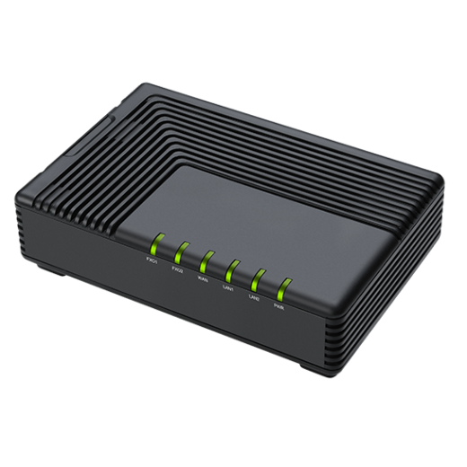 FLYINGVOICE FTA5120, VOIP-шлюз, 2 порти FXO, VPN: (PPTP, L2TP, OpenVPN, IPSec), підтримка NAT, підтримка SAS, підтримка TR069 та SNMPv2 - FTA5120