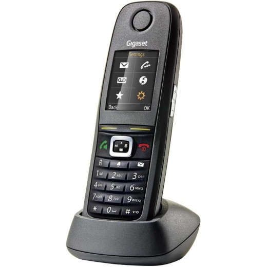 Gigaset R650H PRO, IP DECT телефон, CAT-IQ 2.0, TFT дисплей - S30852-H2762-R121