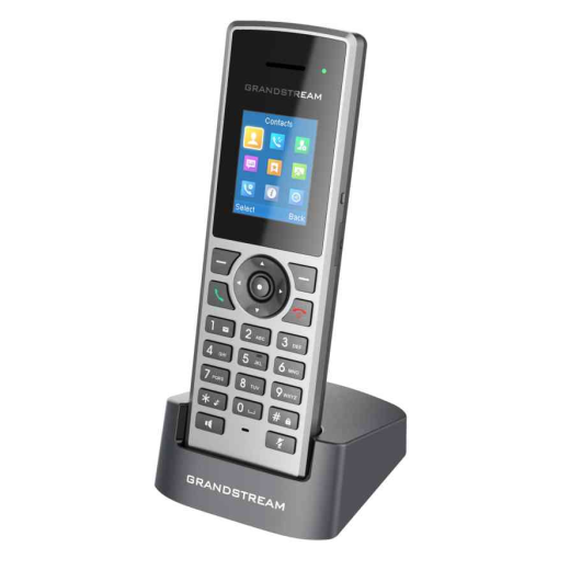 Grandstream DP755+DP722 - 9шт, комплект ip-dect телефонів + базова станція, до 20 sip акаунтів, PoE - DP755-9