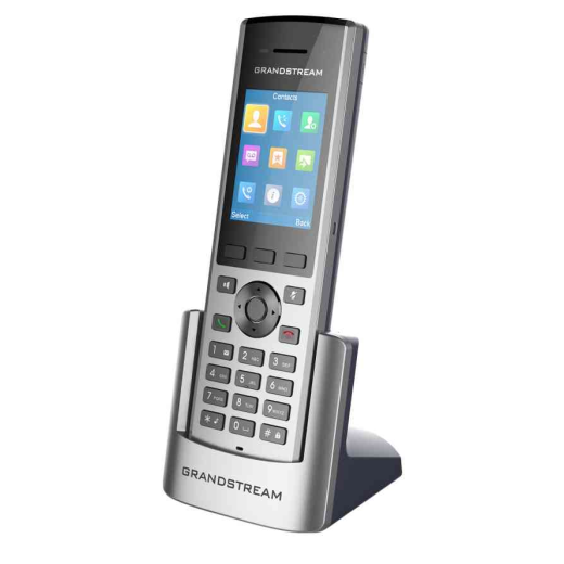 Grandstream DP730, ip-dect телефон, 10 sip акаунтів, 3 програм. клавіші, 2.4" екран, акселерометр, вібродзвінок  - DP730