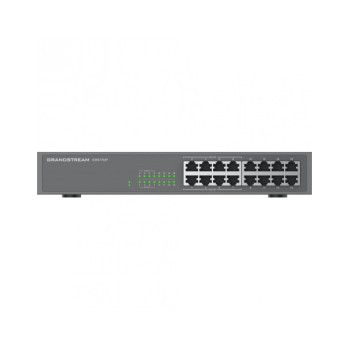 Grandstream GWN7702 - 16-портовий некерований гігабітний комутатор, металевий корпус