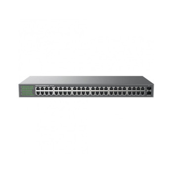 Grandstream GWN7706, 48-портовий некерований гігабітний комутатор з 2 SFP, металевий корпус