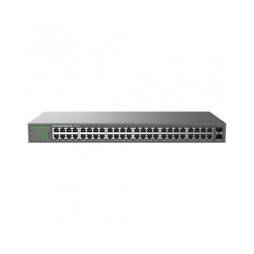 Grandstream GWN7706, 48-портовий некерований гігабітний комутатор з 2 SFP, металевий корпус - GWN7706