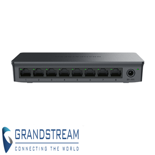 Grandstream GWN7701, некерований мережевий комутатор, 8 Gigabit Ethernet Port - GWN7701