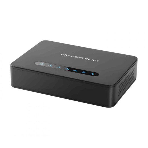 Grandstream HT814, телефонний адаптер, 4xFXS, 1xLAN, 1xWAN, (1GbE)Gigabit Ethernet - HT814