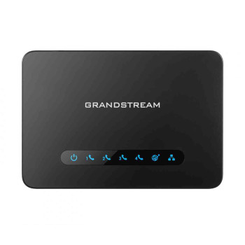 Grandstream HT814, телефонний адаптер, 4xFXS, 1xLAN, 1xWAN, (1GbE)Gigabit Ethernet