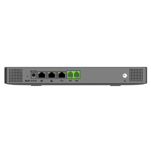 Grandstream UCM6301, ip атс, 1хFXS, 1xFXO, до 500 ip абонентів/75 одночасних викликів, RemoteConnect, 1xWAN, 1xLAN, HA - UCM6301
