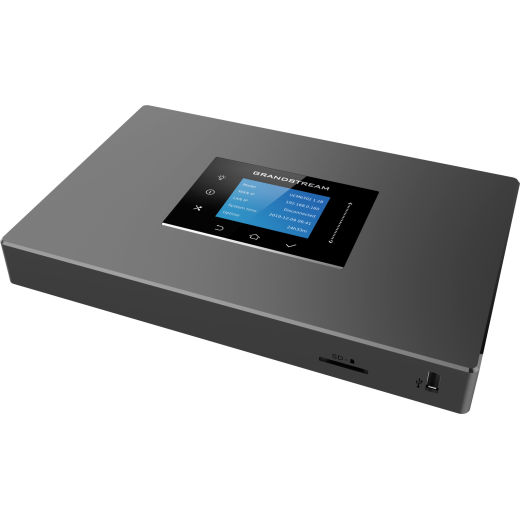 Grandstream UCM6301, ip атс, 17хFXS, 1xFXO до 500 ip абонентів/75 одночасних викликів, RemoteConnect, 1xWAN, 1xLAN, HA - UCM6301-17