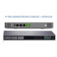 Grandstream UCM6301, ip атс, 25хFXS, 1xFXO до 500 ip абонентів/75 одночасних викликів, RemoteConnect, 1xWAN, 1xLAN, HA