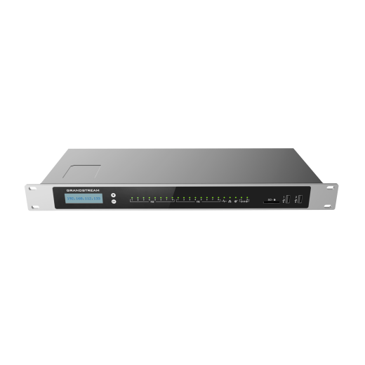 Grandstream UCM6308, ip атс, 8хFXS, 8xFXO, до 3000 абонентів/450 одночасних викликів, RemoteConnect, 1xWAN, 1xLAN, HA - UCM6308