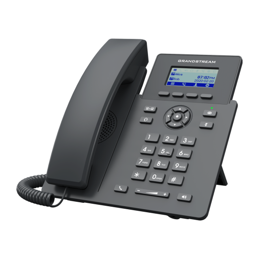 Grandstream GRP2601, ip телефон, 2 SIP акаунти, без підсвічування екрану - GRP2601
