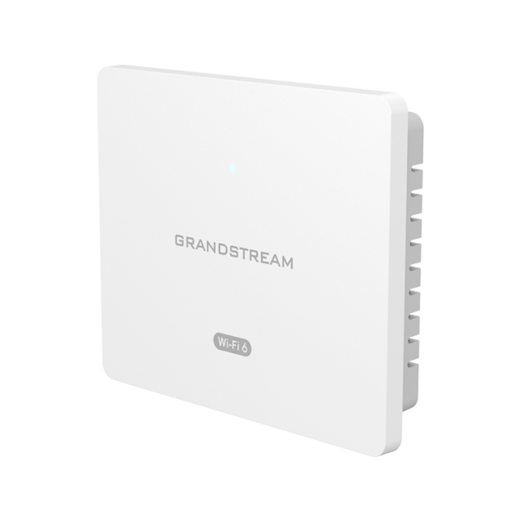Grandstream GWN7604, in-wall Wi-Fi 6 (802.11ax) точка доступу, 4 Gigabit порти, PoE/PoE+ інтегрований комутатор - GWN7604