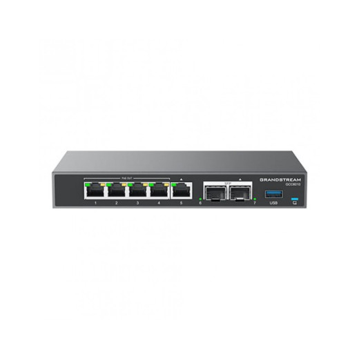 Grandstream GCC6010, універсальний пристрій конвергенції: VPN-маршрутизатор, NGFW, комутатор та IP-АТС - GCC6010