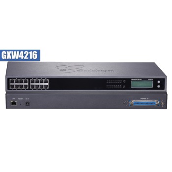 Grandstream GXW4216, голосовий ip шлюз, 16xFXS, 1xLAN, (1GbE)Gigabit Ethernet