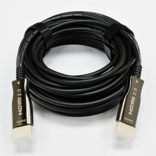 HDMI 2.0 патч-корд 60м з передачею сигналу 4K UHD по оптичному кабелю (AOC) - LW-HA-60