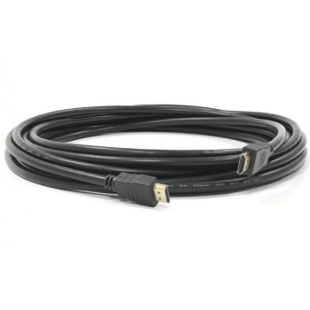 HDMI патчкорд 19+1, 1 м, 4K 60Hz, чорний