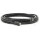 HDMI патчкорд 19+1, 1 м, 4K 60Hz, чорний