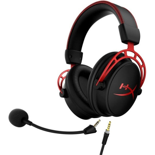 Гарнітура ігрова HyperX Cloud Alpha WL/USB-A, чорно-червоний - 4P5D4AA